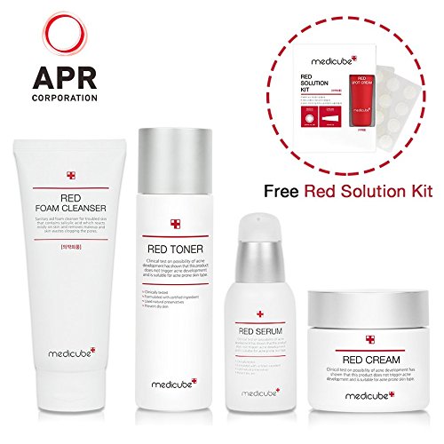 Normally $144, this red solution kit is 30 percent off today (Photo via Amazon)