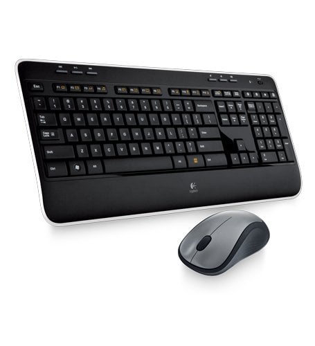 Normally $60, this wireless keyboard and mouse are 58 percent off today (Photo via Amazon)
