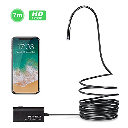 Normally $40, this wireless endoscope is 5 percent off when you click the coupon (Photo via Amazon)