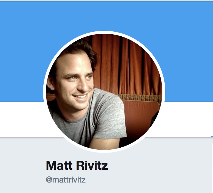 Matt Rivitz Screenshot/Twitter