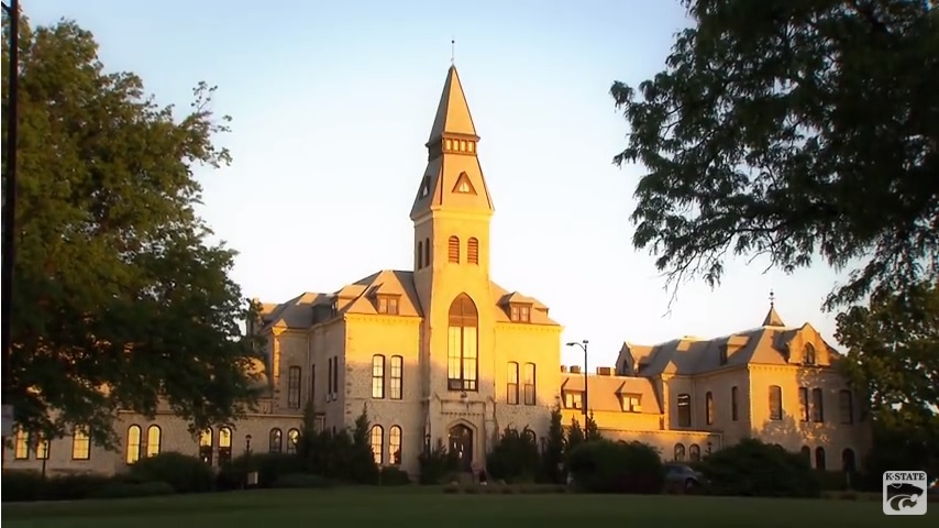 Featured is a building at Kansas State. (Photo Credit: YouTube/K-State)