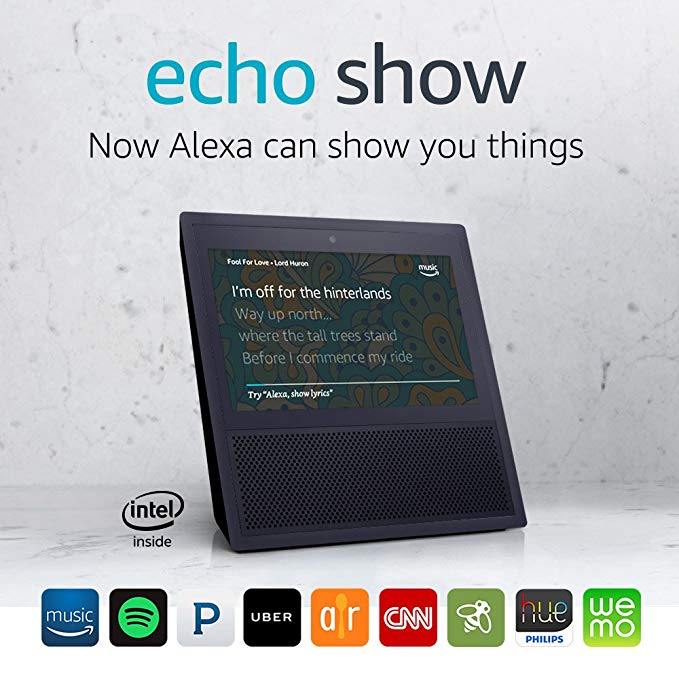 Normally $230, the Echo Show is 43 percent off today (Photo via Amazon)