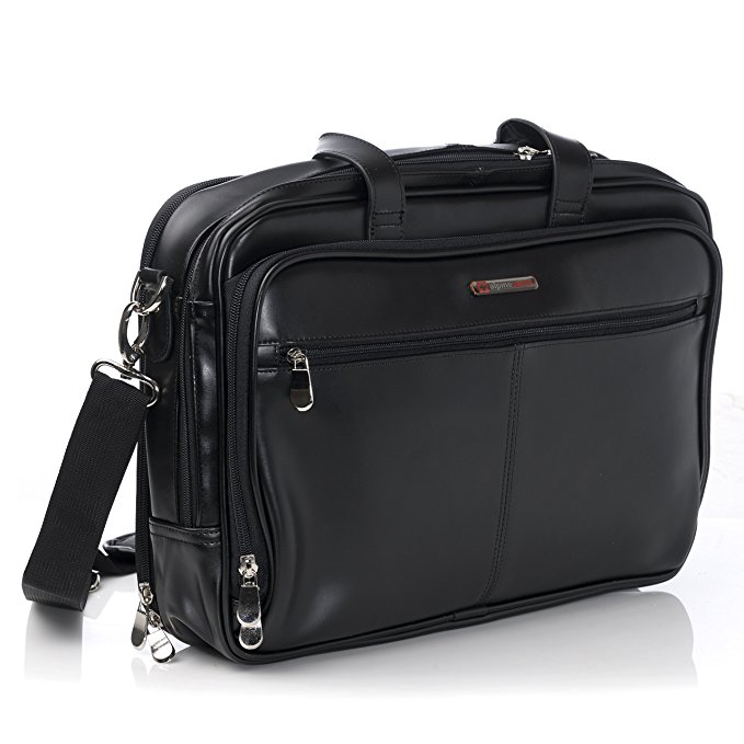 Normally $70, this laptop briefcase is 44 percent off for Prime Day (Photo via Amazon)