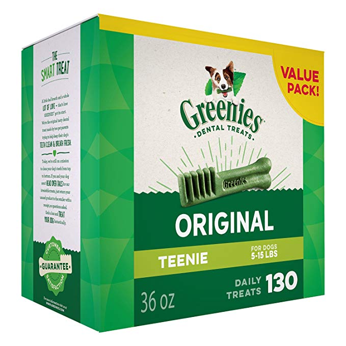Normally $40, these dental chews are 49 percent off for Prime Day (Photo via Amazon)