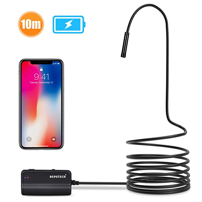 Normally $46, this wireless endoscope is 20 percent off with the code (Photo via Amazon)
