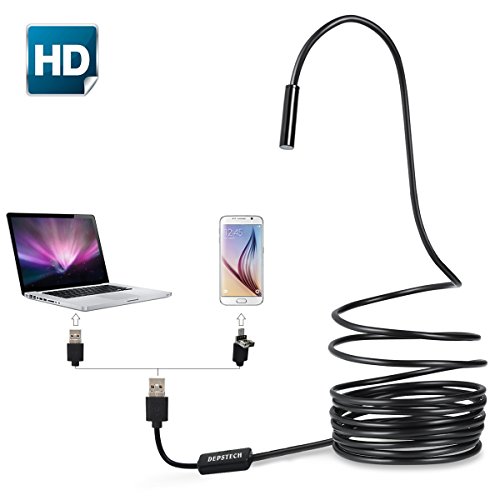 Normally $26, this USB endoscope is 29 percent off with the code (Photo via Amazon)