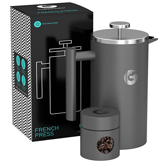 Normally $60, this #1 bestselling French press is 55 percent off today (Photo via Amazon)