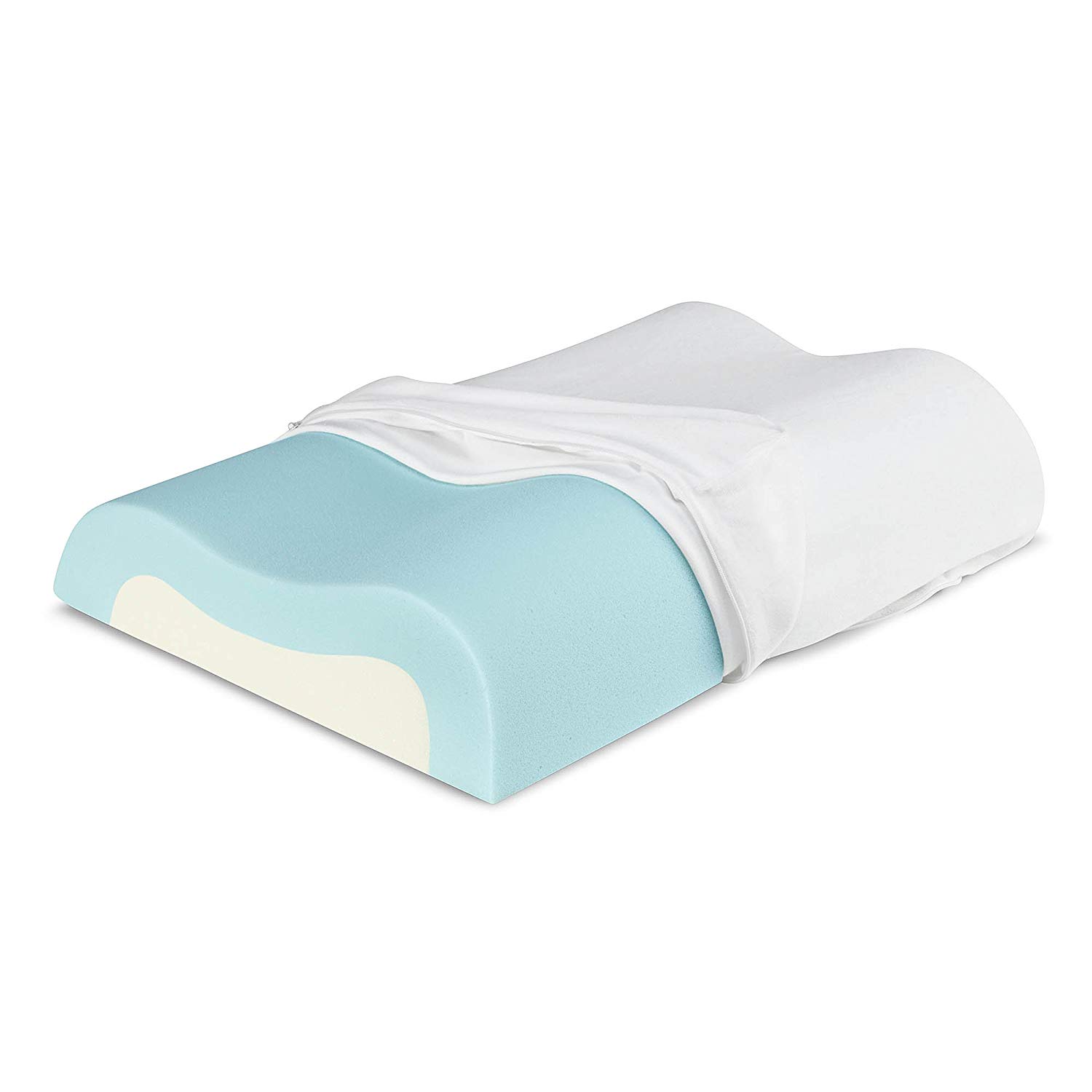 Normally $39, this memory foam pillow is 31 percent off today (Photo via Amazon)